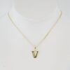 Cadena de Acero Inoxidable Bañada en Oro 14K – CH1291-1
