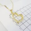 Cadena de Acero Inoxidable Bañada en Oro 14K – CH1345-1 - Imagen 3
