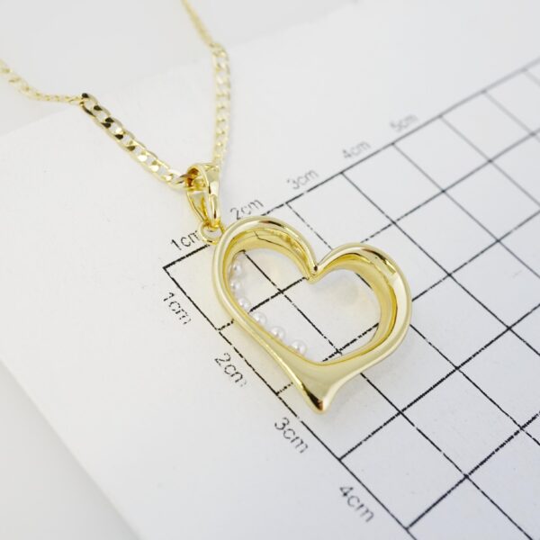 Cadena de Acero Inoxidable Bañada en Oro 14K – CH1345-1 - Imagen 3