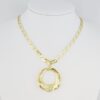 Cadena de Acero Inoxidable Bañada en Oro 14K – CH1291-2