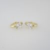 Aretes de Acero Inoxidable Bañados en Oro 14K – EA20271