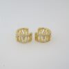 Aretes de Acero Inoxidable Bañados en Oro 14K – EA20261