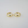 Aretes de Acero Inoxidable Bañados en Oro 14K – EA20501