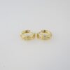 Aretes de Acero Inoxidable Bañados en Oro 14K – EA20481