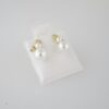 Aretes de Acero Inoxidable Bañados en Oro 14K – EA20331