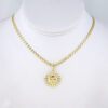 Cadena de Acero Inoxidable Bañada en Oro 14K – CH1280