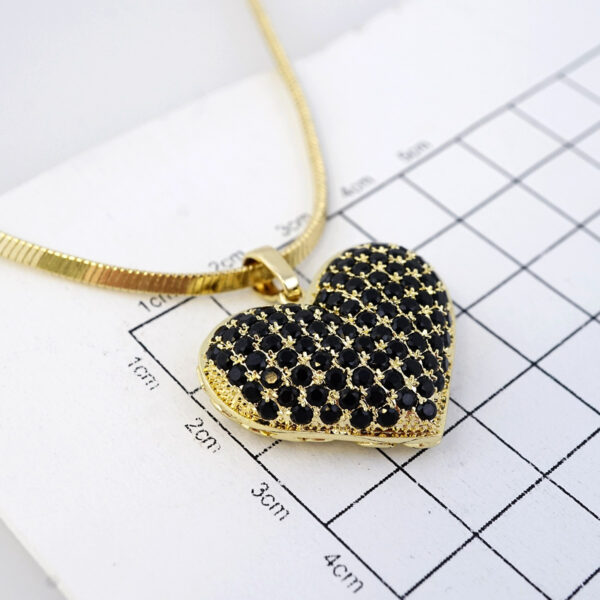 Cadena de Acero Inoxidable Bañada en Oro 14K – CH1293 - Imagen 3
