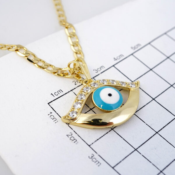 Cadena de Acero Inoxidable Bañada en Oro 14K – CH1303 - Imagen 3