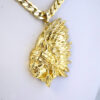 Cadena de Acero Inoxidable Bañada en Oro 14K – CH1319 - Imagen 2