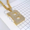 Cadena de Acero Inoxidable Bañada en Oro 14K – CH1337 - Imagen 3