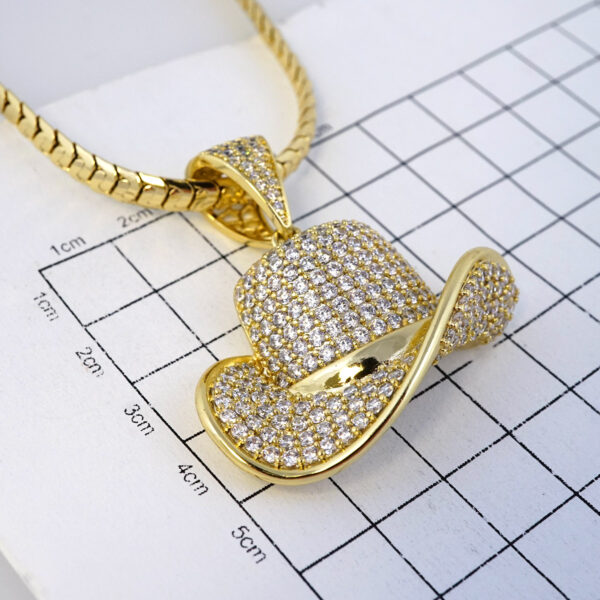 Cadena de Acero Inoxidable Bañada en Oro 14K – CH1340 - Imagen 3