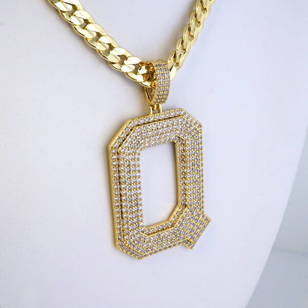 Cadena de Acero Inoxidable Bañada en Oro 14K – CH1343 - Imagen 2