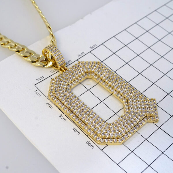Cadena de Acero Inoxidable Bañada en Oro 14K – CH1343 - Imagen 3