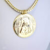 Cadena de Acero Inoxidable Bañada en Oro 14K – CH1350 - Imagen 2
