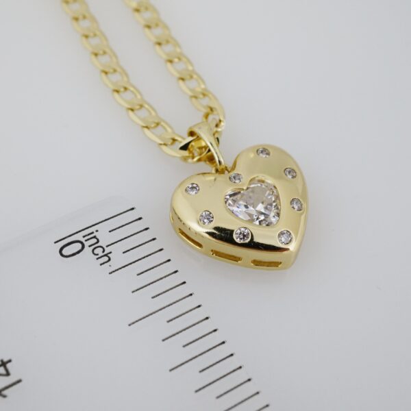 Cadena de Acero Inoxidable Bañada en Oro 14K – CH1441 - Imagen 3