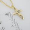Cadena de Acero Inoxidable Bañada en Oro 14K – CH1444 - Imagen 3
