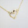 Cadena de Acero Inoxidable Bañada en Oro 14K – CH1452 - Imagen 2