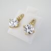 Aretes de Acero Inoxidable Bañados en Oro 14K – AL-EA0064 - Imagen 2