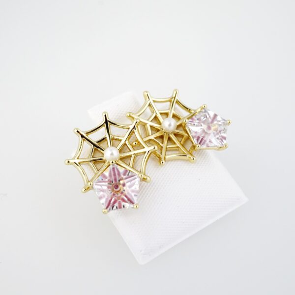 Aretes de Acero Inoxidable Bañados en Oro 14K – AL-EA0062