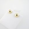 Aretes de Acero Inoxidable Bañados en Oro 14K – AL-EA0078 - Imagen 2