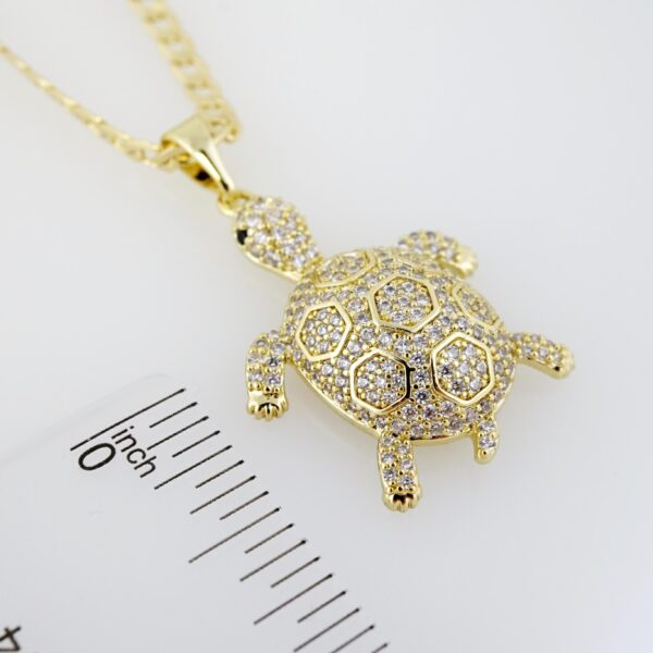 Cadena de Acero Inoxidable Bañada en Oro 14K – AL-CH0056 - Imagen 3