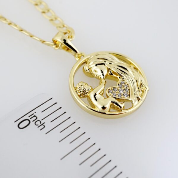 Cadena de Acero Inoxidable Bañada en Oro 14K – AL-CH0053 - Imagen 3