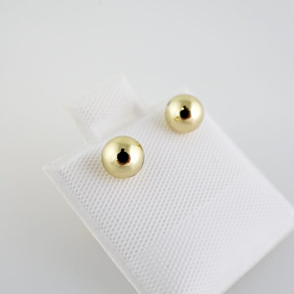 Aretes de Acero Inoxidable Bañados en Oro 14K – AL-EA0092