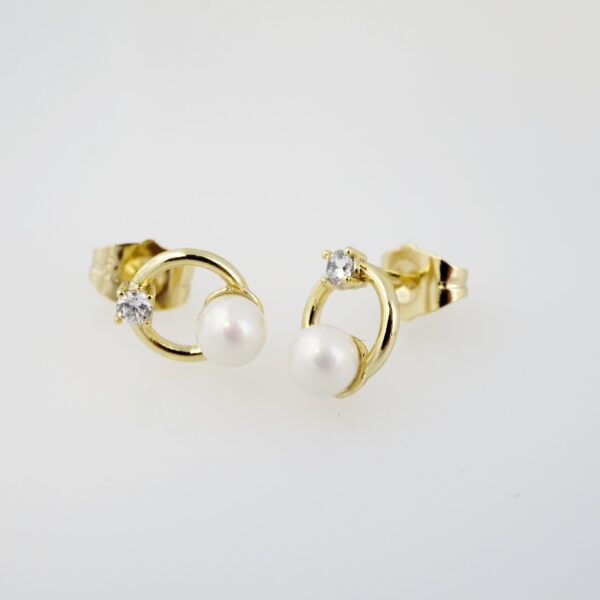 Set de Acero Inoxidable Bañado en Oro 14K – AL-SET-0052 - Imagen 3