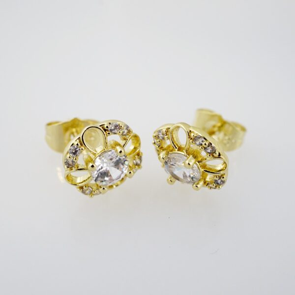 Set de Acero Inoxidable Bañado en Oro 14K – AL-SET-0053 - Imagen 3