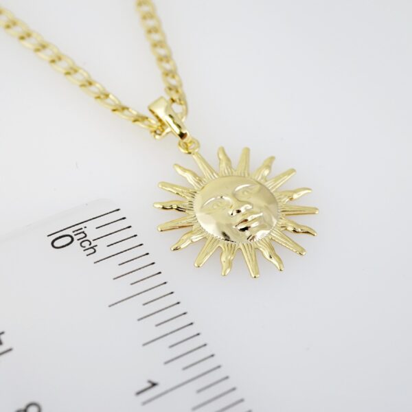 Cadena de Acero Bañada en Oro 14k - CH002 - Imagen 3