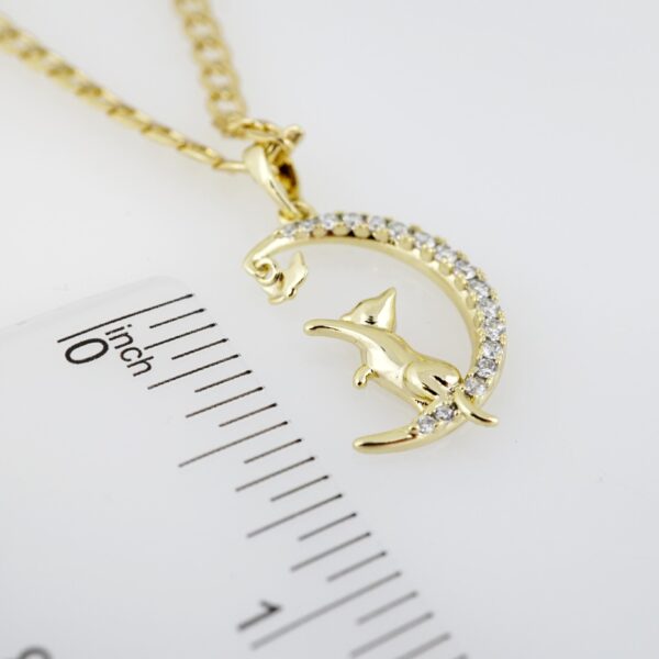 Cadena de Acero Bañada en Oro 14k - CH005 - Imagen 3