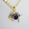 Cadena de Acero Bañada en Oro 14k - CH009 - Imagen 2