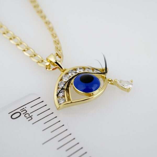 Cadena de Acero Bañada en Oro 14k - CH009 - Imagen 3