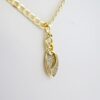 Cadena de Acero Bañada en Oro 14k - CH010 - Imagen 2