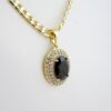 Cadena de Acero Bañada en Oro 14k - CH015 - Imagen 2