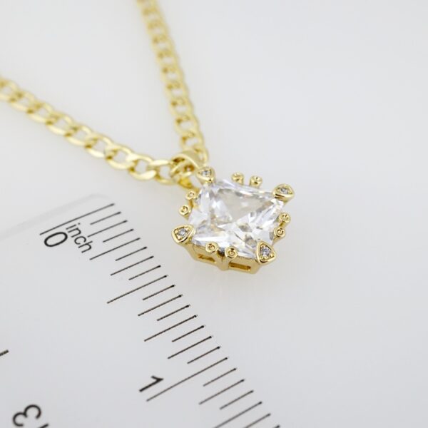 Cadena de Acero Bañada en Oro 14k - CH023 - Imagen 3