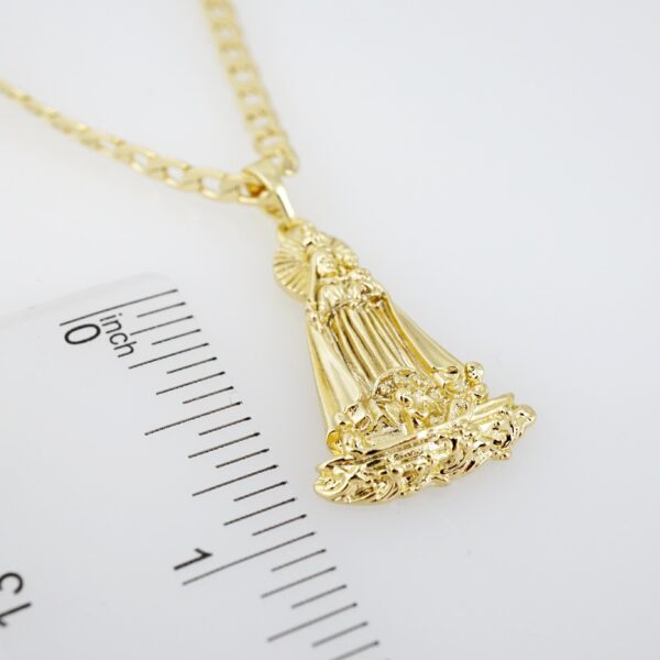 Cadena de Acero Bañada en Oro 14k - CH028 - Imagen 3
