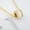 Cadena de Acero Bañada en Oro 14k - CH027 - Imagen 3