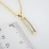 Cadena de Acero Bañada en Oro 14k - CH016 - Imagen 3