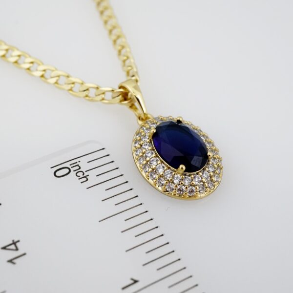 Cadena de Acero Bañada en Oro 14k - CH012 - Imagen 3