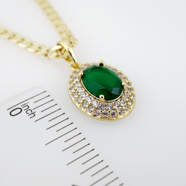 Cadena de Acero Bañada en Oro 14k - CH019 - Imagen 3
