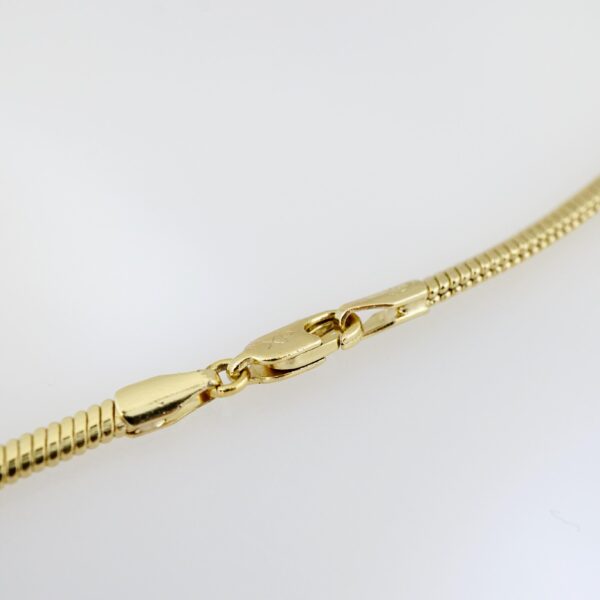 Gargantilla de Acero Bañada en Oro 14k - NK0011 - Imagen 3