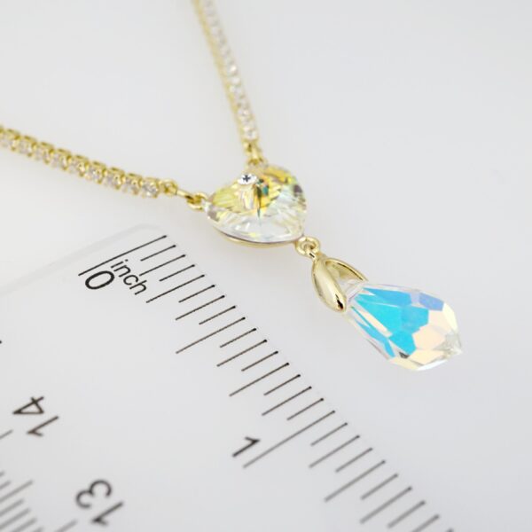 Gargantilla de Acero Bañada en Oro 14k - NK006 - Imagen 3