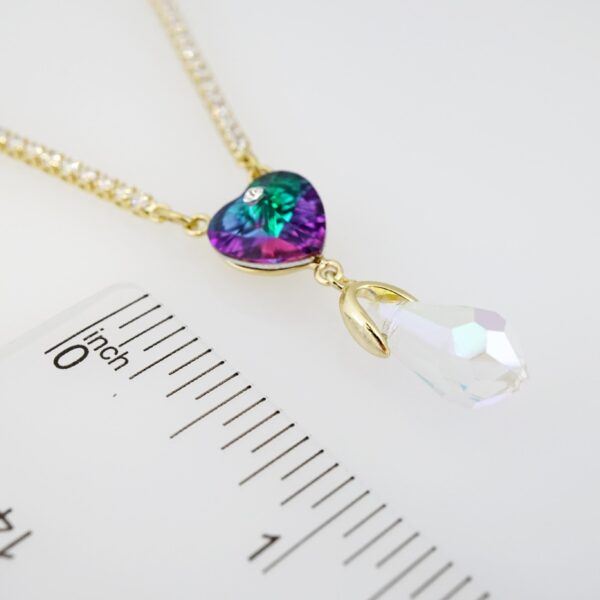 Gargantilla de Acero Bañada en Oro 14k - NK009 - Imagen 3