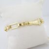 Brazalete de Acero Bañado en Oro 14k - BR002 - Imagen 3