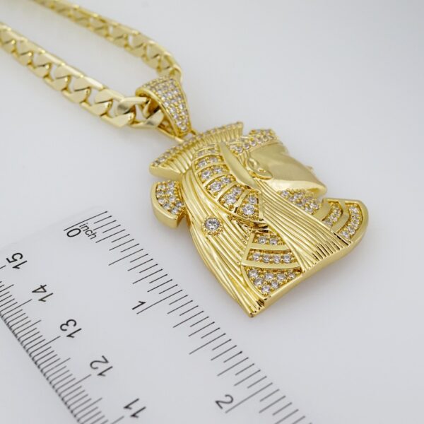 Cadena de Hombre en Acero Bañada en Oro 14k – MCH020 - Imagen 3