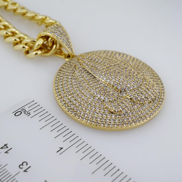 Cadena de Hombre en Acero Bañada en Oro 14k – MCH036 - Imagen 3