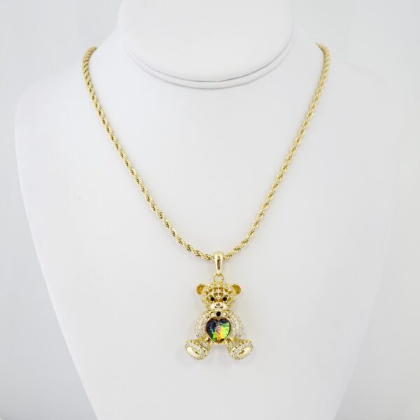 Cadena de Acero Bañada en Oro 14k – CH0127