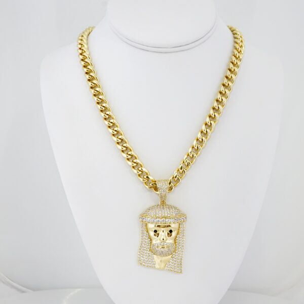 Cadena de Hombre en Acero Bañada en Oro 14k – MCH019