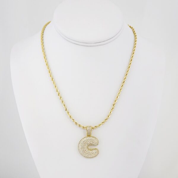 Cadena de Acero Bañada en Oro 14k – CH0126